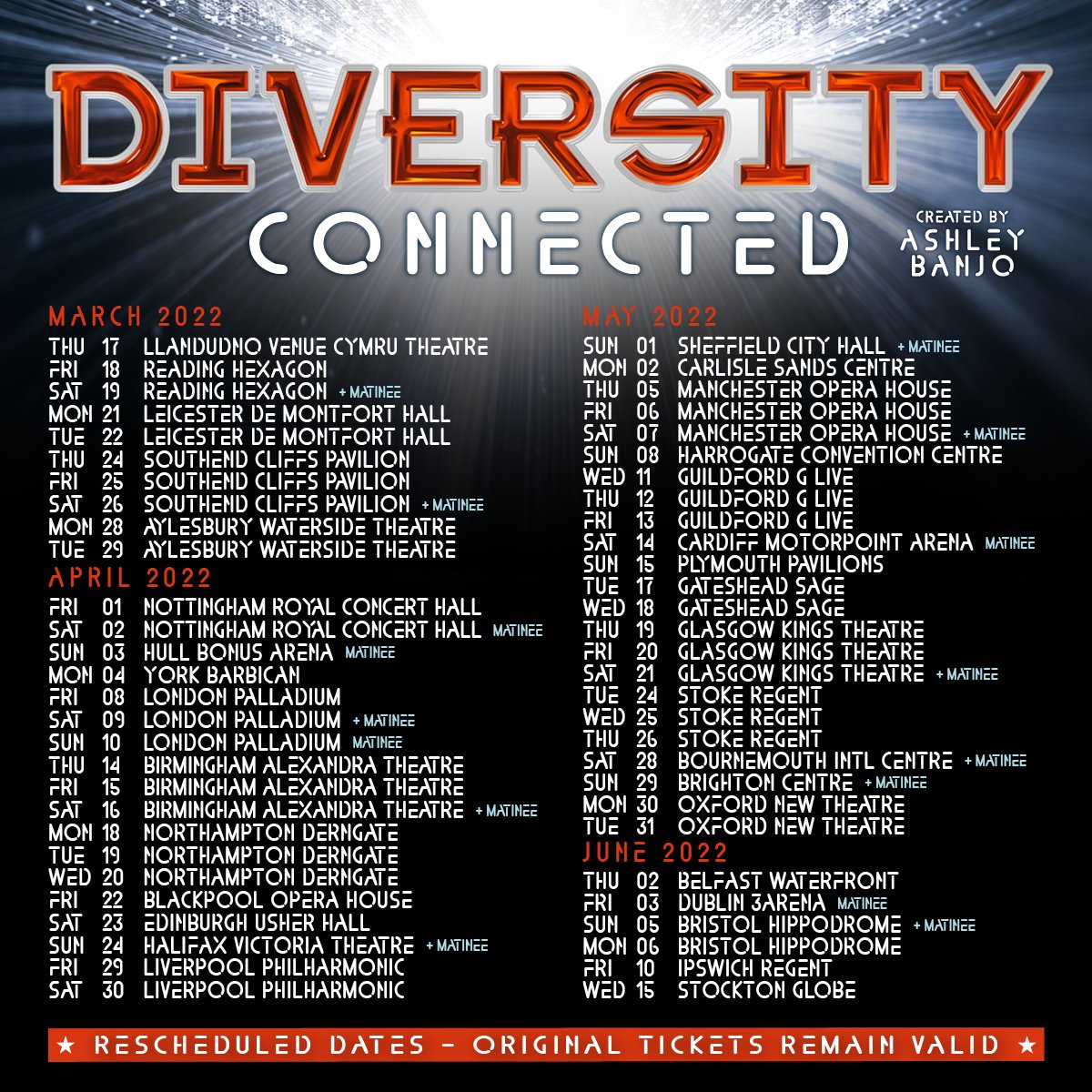 diversity on tour